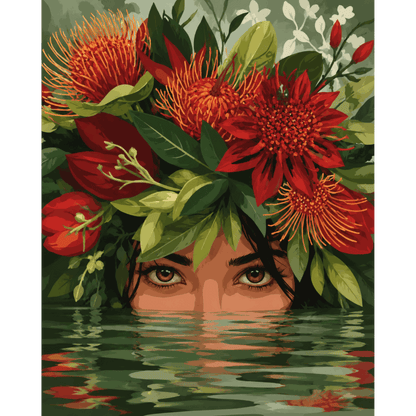 Beneath the Tropic | Paint by Number