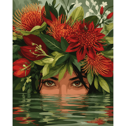 Beneath the Tropic | Paint by Number