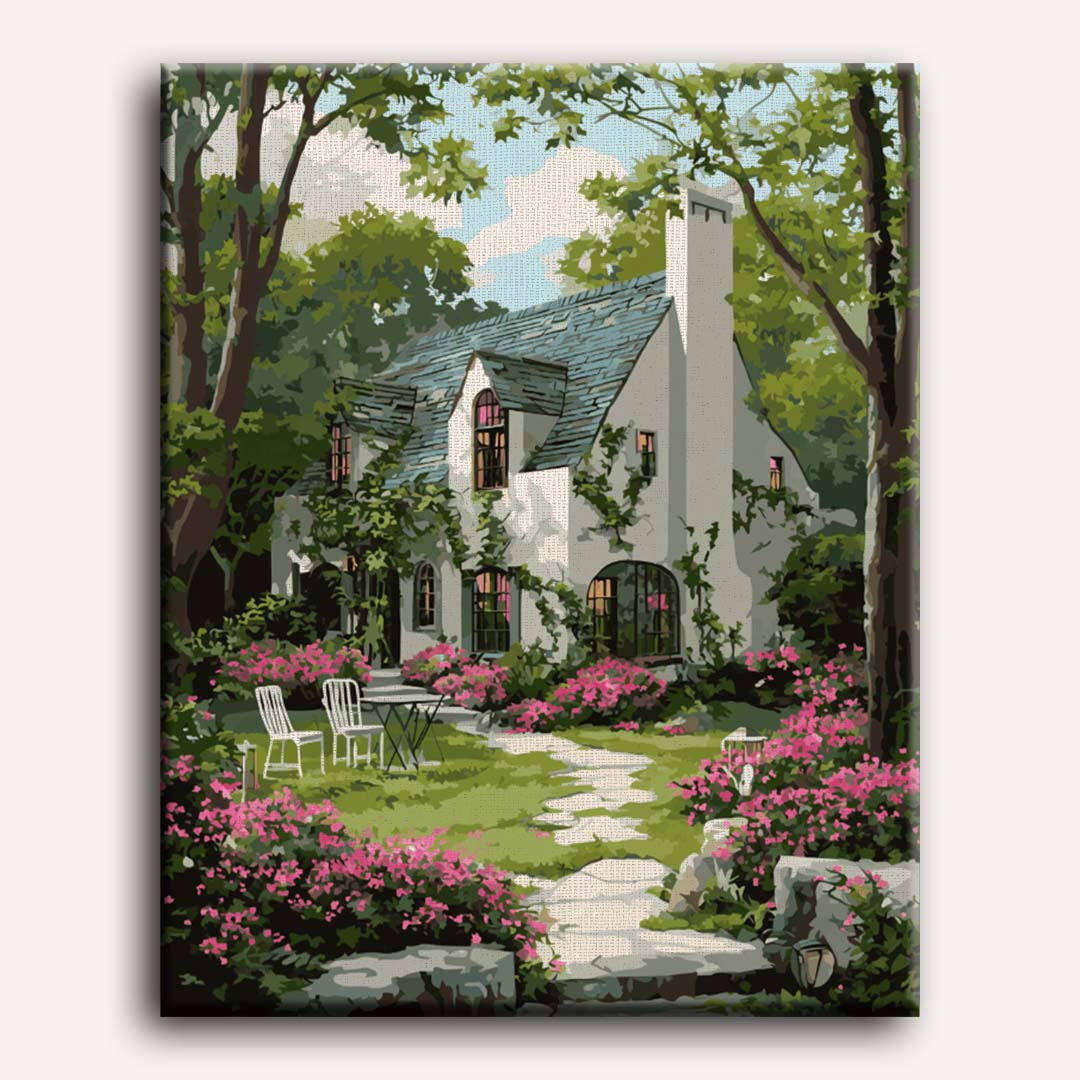 Cottage Garden | Paint by Number