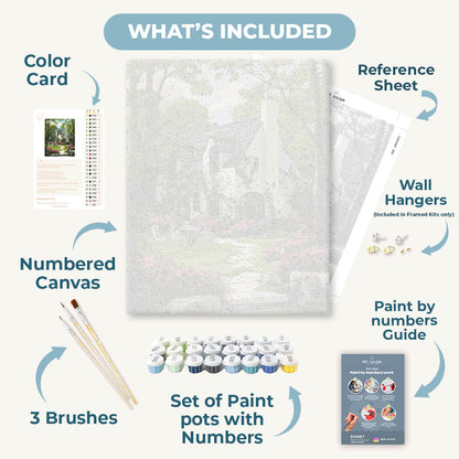 Cottage Garden | Paint by Number
