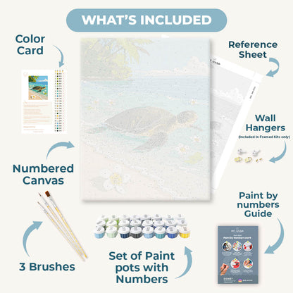 Turtle Bay | Paint by Number