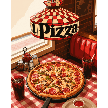 Pizzeria | Numeromaalaus - Numeromaalaus