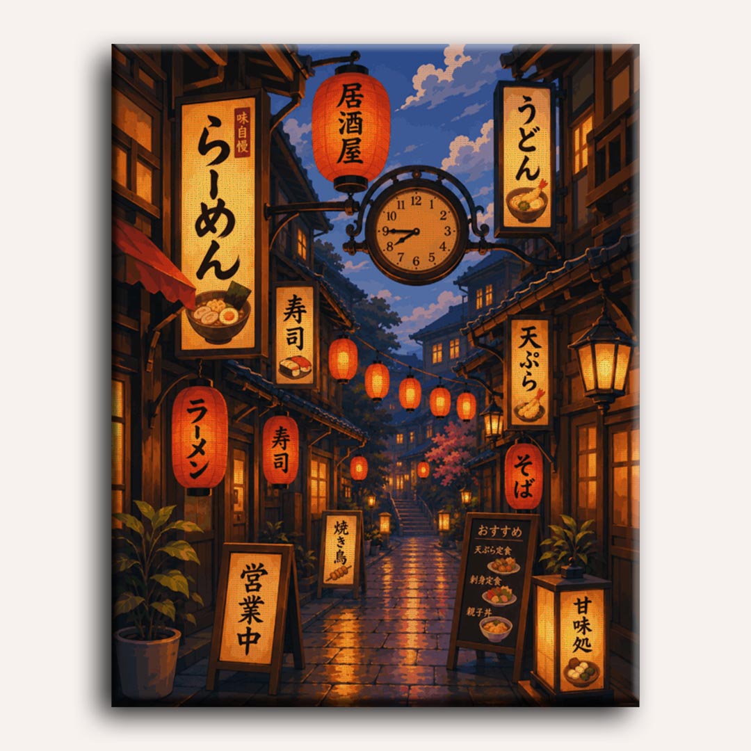 Ramen District | Paint by Number
