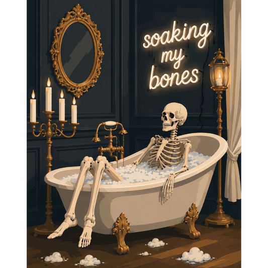 Soaking My Bones | Paint by Number- Paint by Numbers