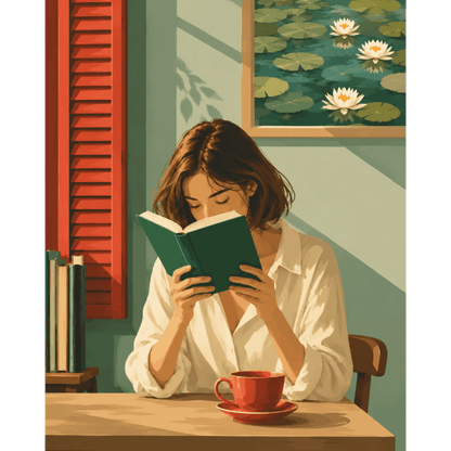 Cafe Readings | Paint by Number- Paint by Numbers