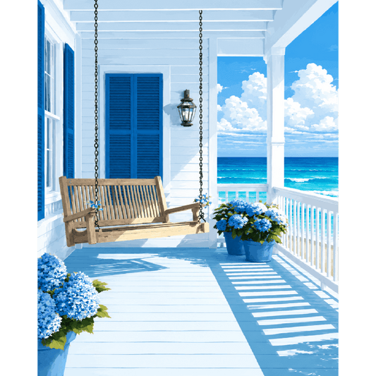 Coastal Life | Paint by Number- Paint by Numbers