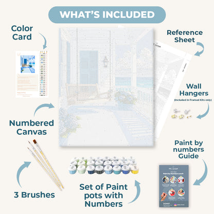 Coastal Life | Paint by Number