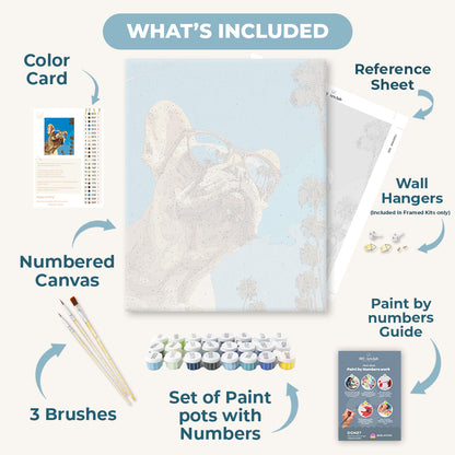 French Bulldog | Paint by Number