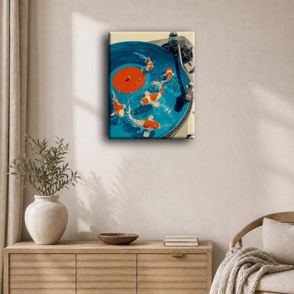 Koi poster | Måla efter nummer