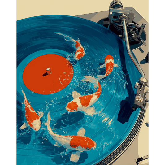 Koi Records | Paint by Number- Paint by Numbers