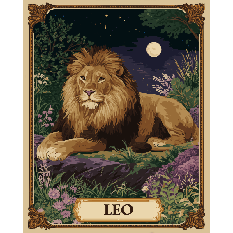 Leo | Paint by Number- Paint by Numbers