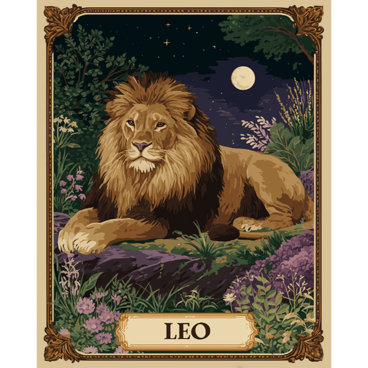Leo | Paint by Number- Paint by Numbers