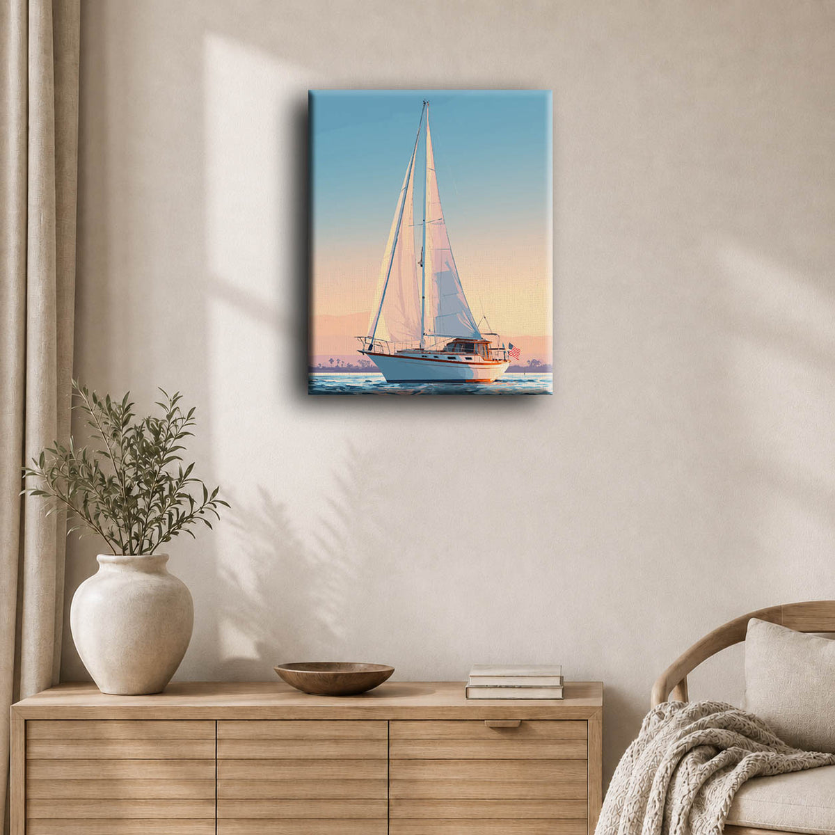 Voile | Peinture à numéros