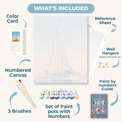 Sailing | Paint by Number