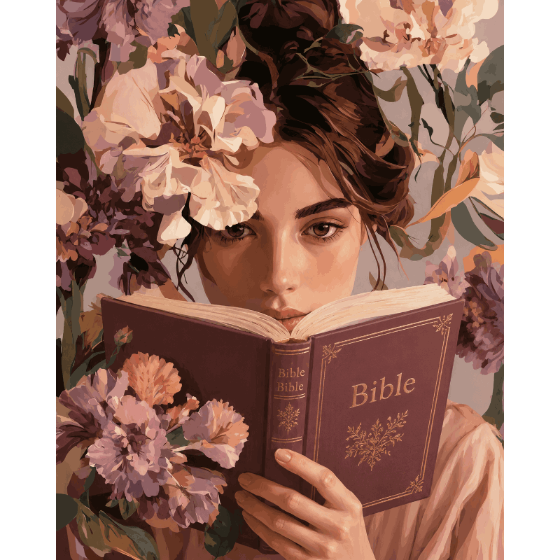 Romantic Faith | Paint by Number- Paint by Numbers