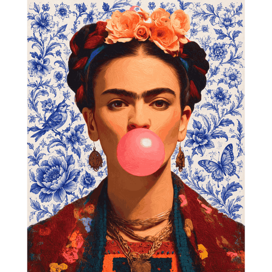 Delft Queen | Pintar por números- Pintar por números