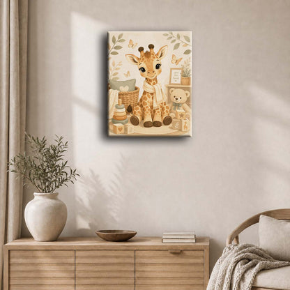 Petite girafe | Peinture à numéros