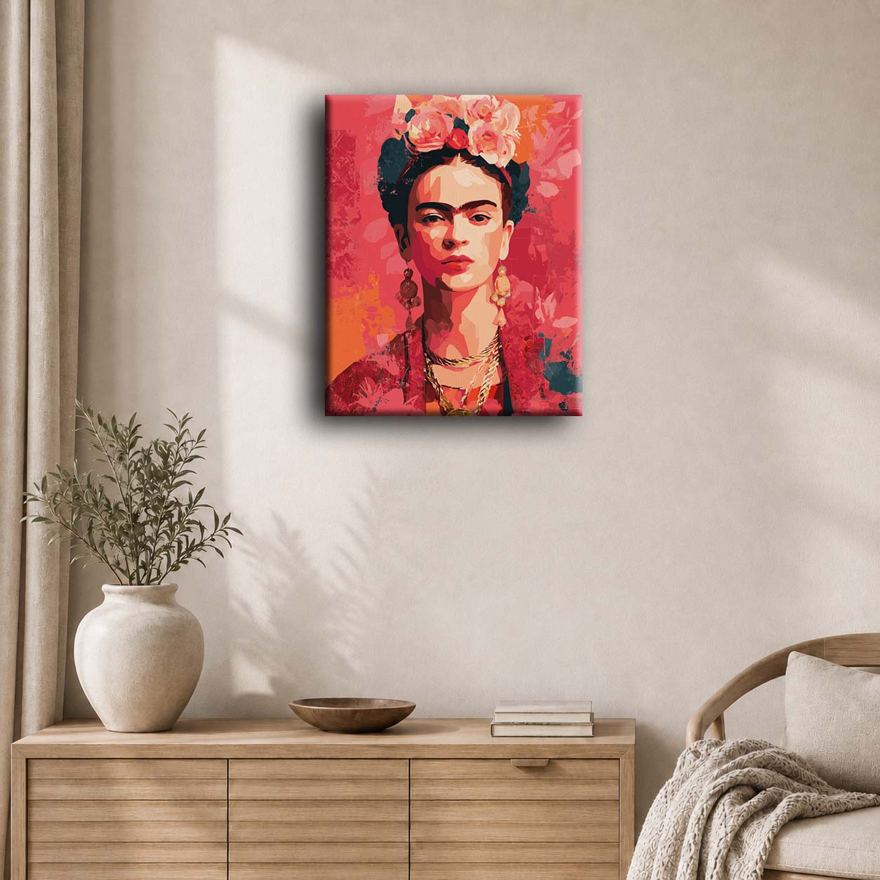 Floral Rebel | Paint by Number