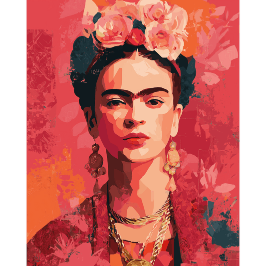 Floral Rebel | Paint by Number- Paint by Numbers