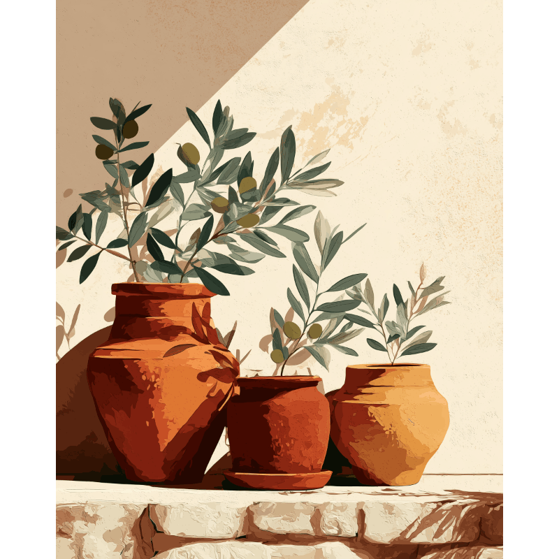 Tuscan Calm | Paint by Number- Paint by Numbers