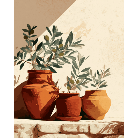 Tuscan Calm | Paint by Number- Paint by Numbers