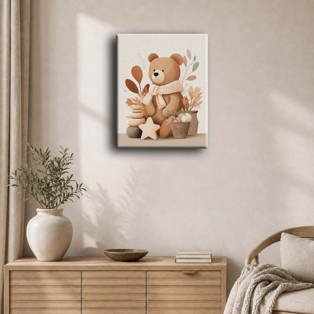 Ours en peluche | Peinture à numéros