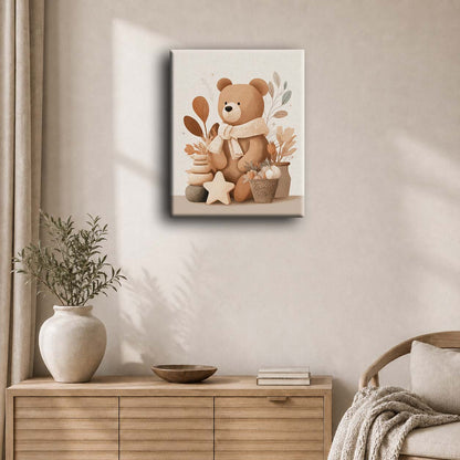 Ours en peluche | Peinture à numéros