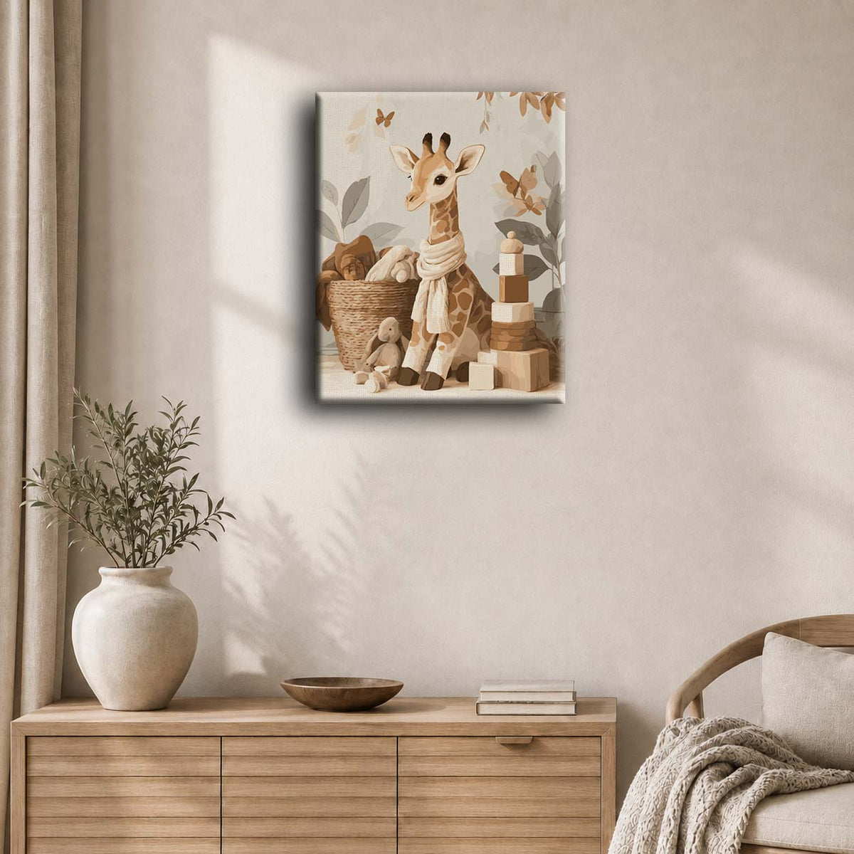 Baby Giraffe | Paint by Number