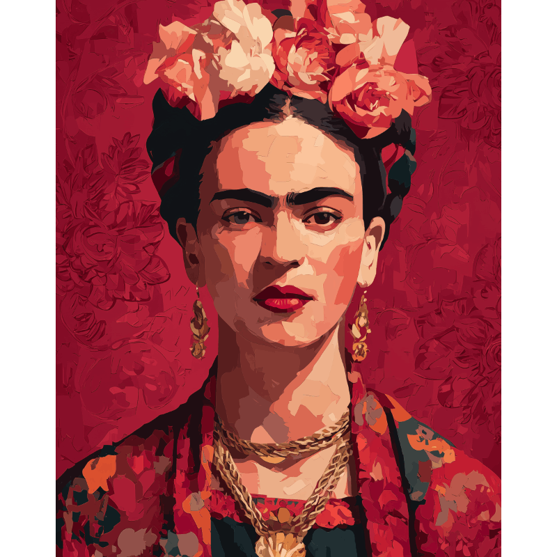 Frida Kahlo | Paint by Number- Paint by Numbers