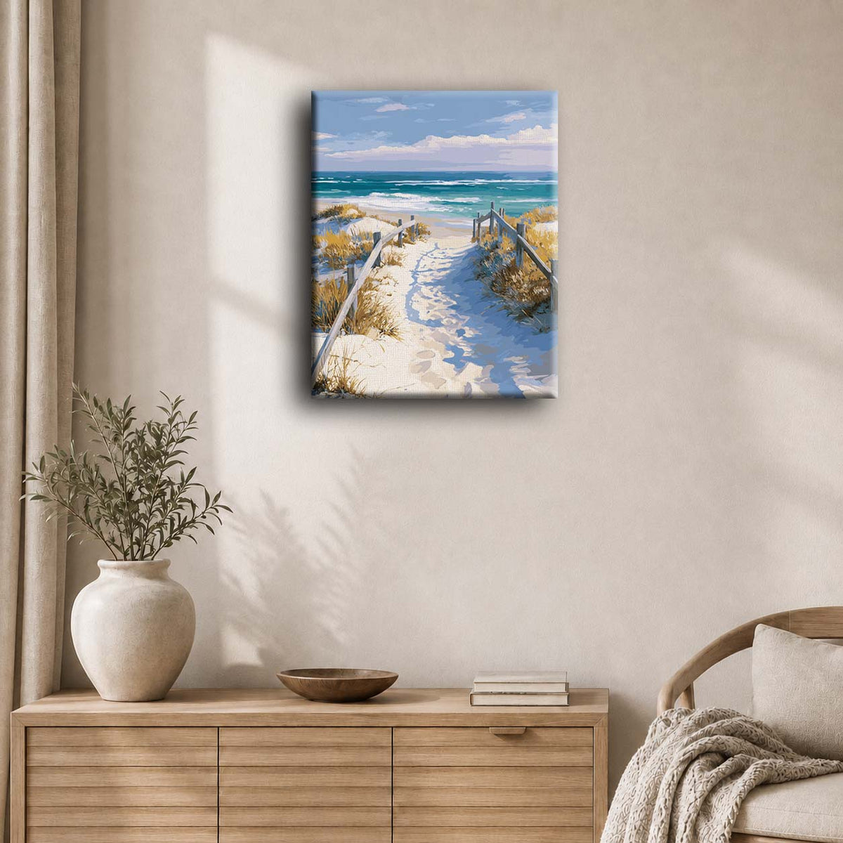 Road to the Beach | Paint by Number