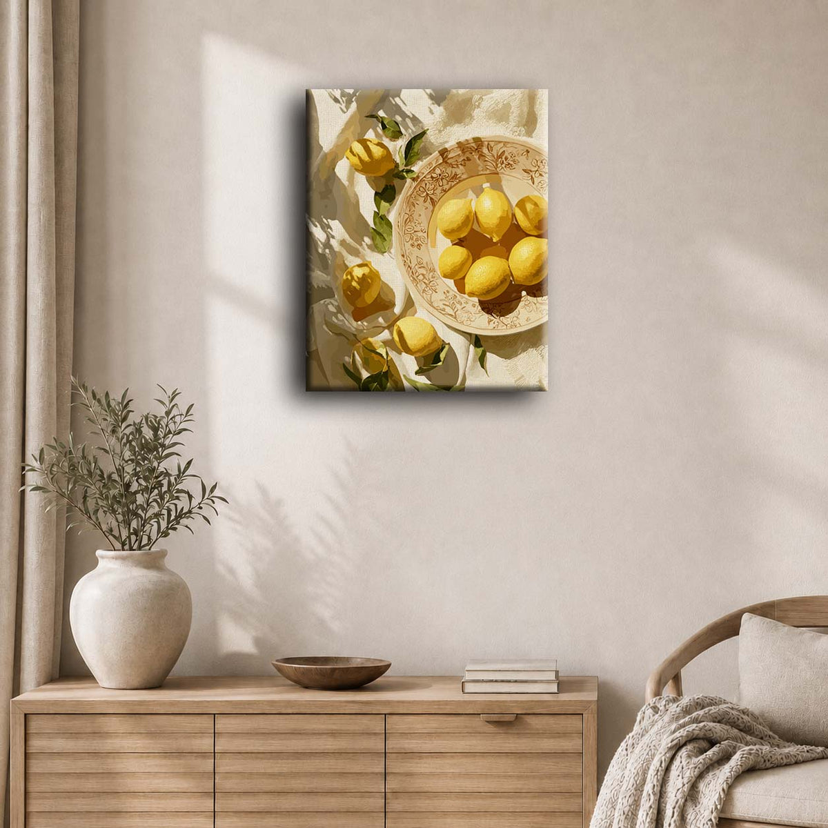 Lemon Harvest | Paint by Number