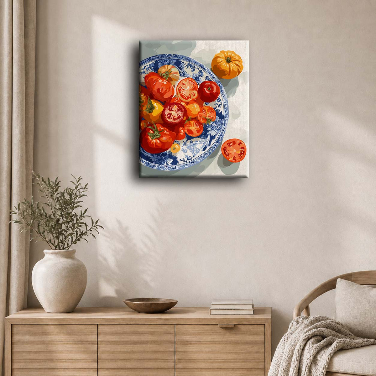Summer Plate | Paint by Number