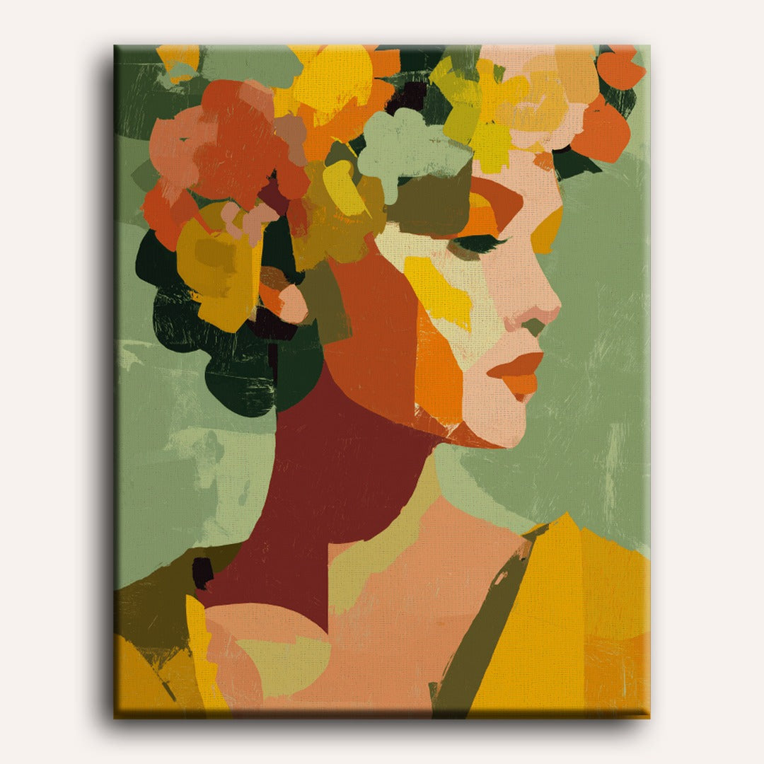 Portrait d'automne | Peinture à numéros