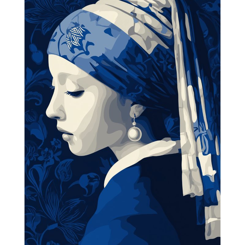 Pearl Aesthetic | Paint by Number- Paint by Numbers