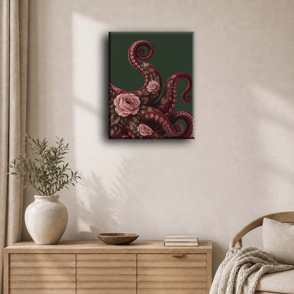 The Blooming Kraken | Paint by Number