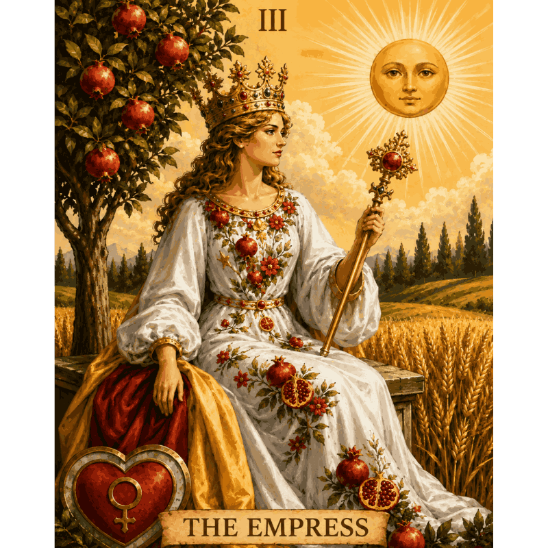 The Empress | Paint by Number- Paint by Numbers