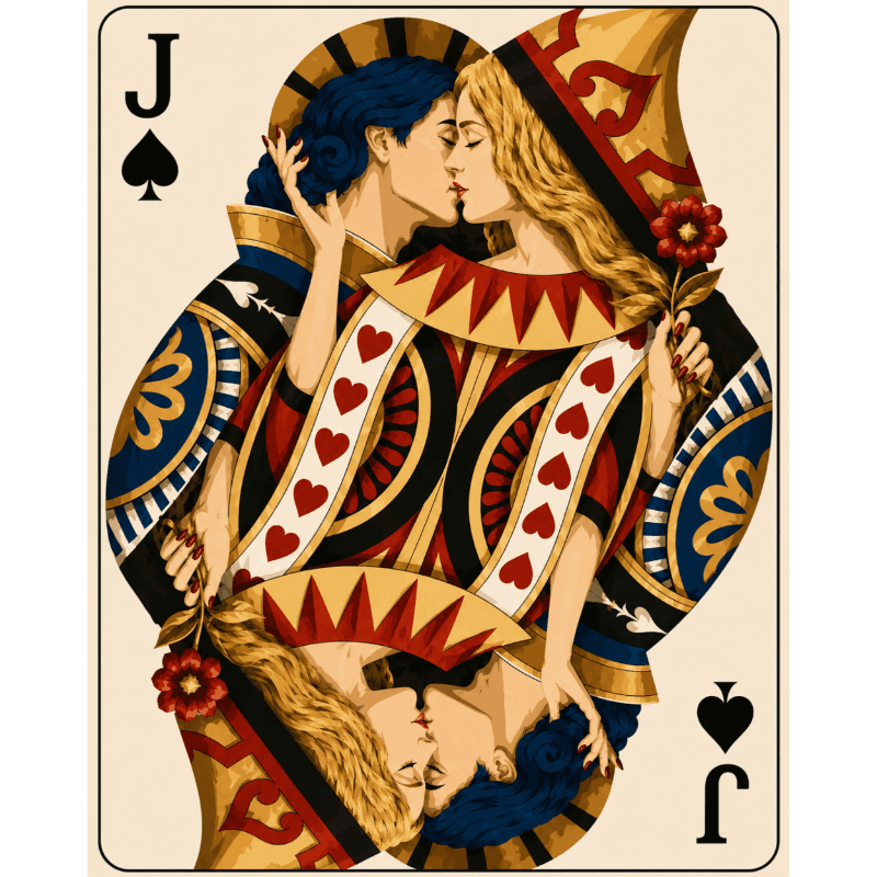 The Lovers’ Jack | Paint by Number- Paint by Numbers