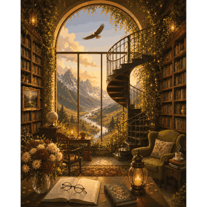 Whimsy Library | Paint by Number- Paint by Numbers