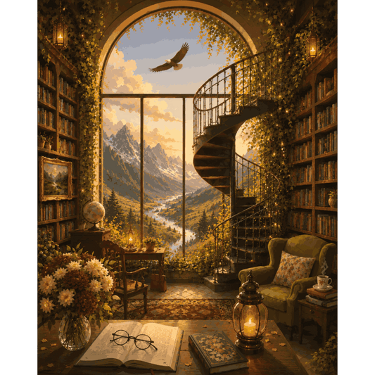 Whimsy Library | Paint by Number- Paint by Numbers