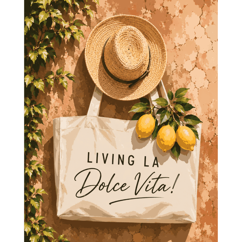 Living la Dolce Vita | Paint by Number- Paint by Numbers