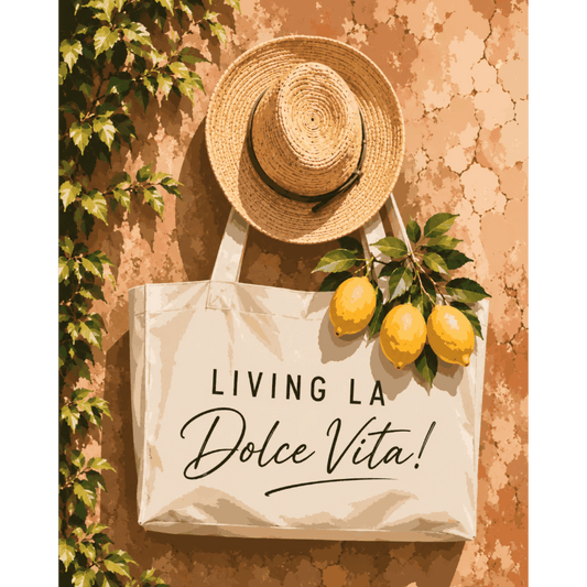 Living la Dolce Vita | Paint by Number- Paint by Numbers