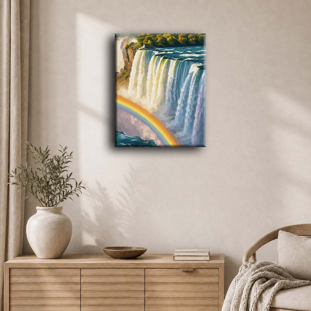 Chutes du Niagara | Peinture à numéros
