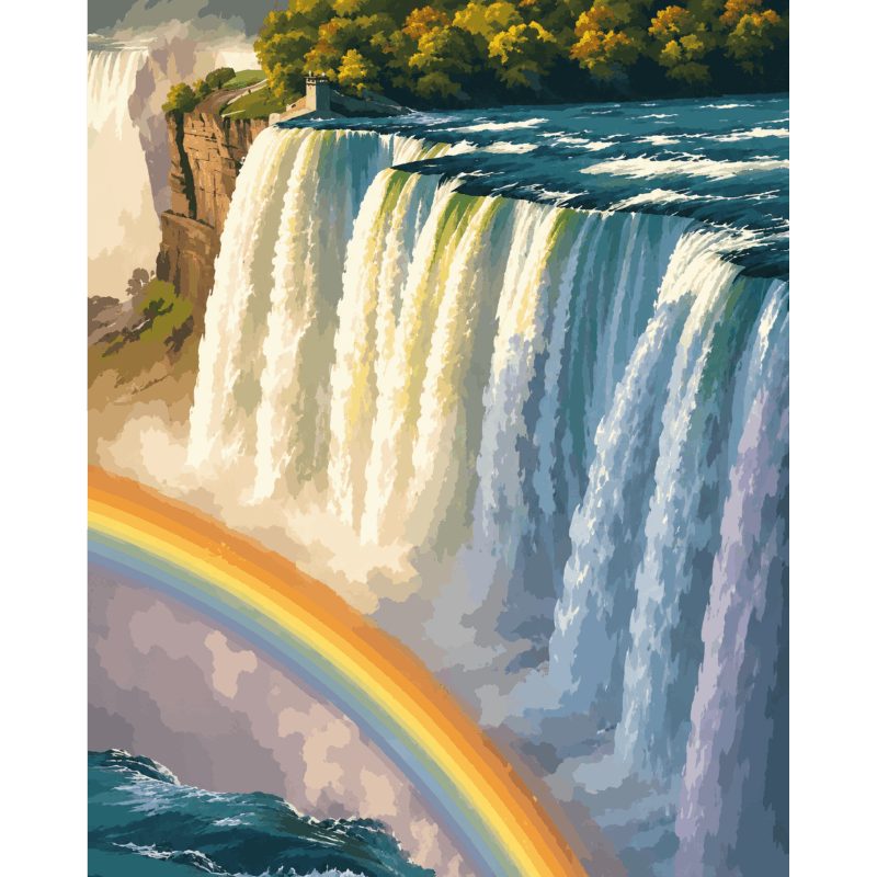 Niagara Falls | Paint by Number - Paint by numbers