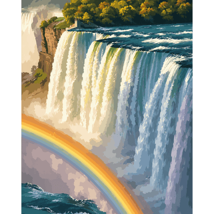 Niagara Falls | Paint by Number - Paint by numbers