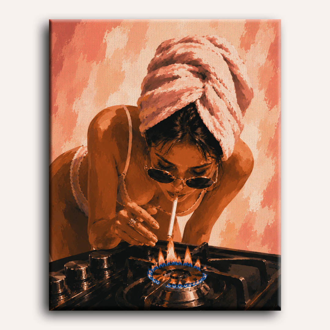 Too Hot to Handle | Paint by Number
