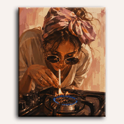 Playing with Fire | Paint by Number