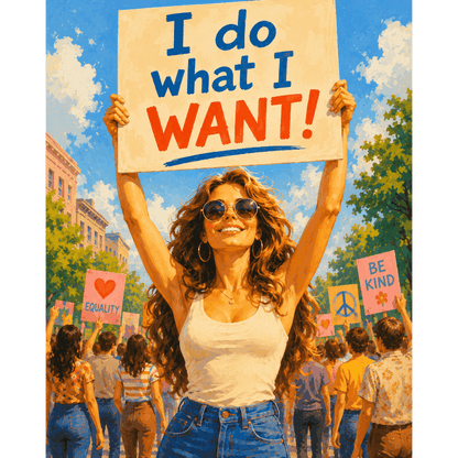 Protest | Paint by Number- Paint by Numbers