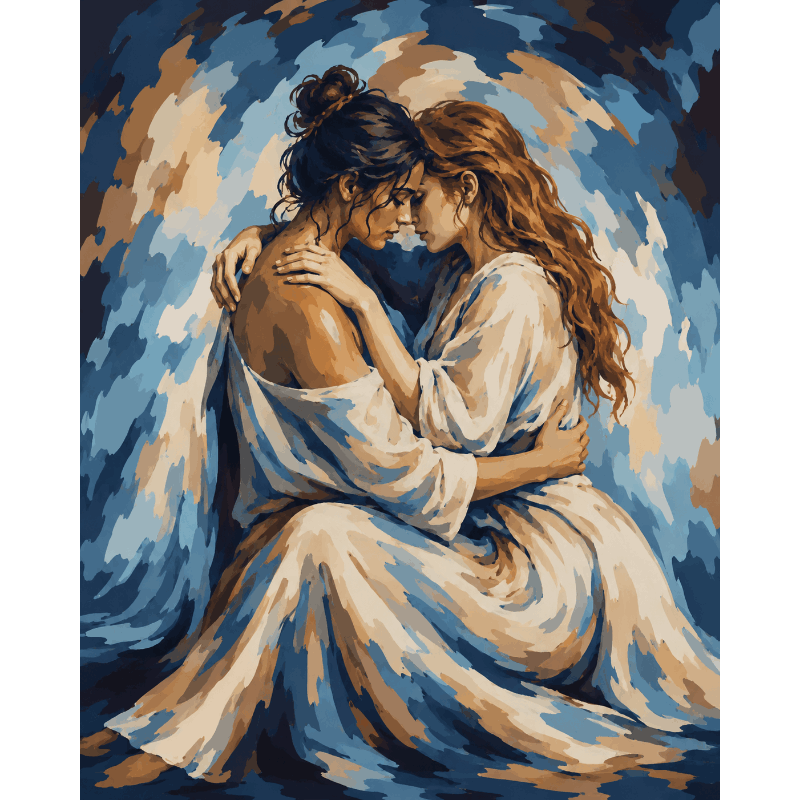Lovers | Paint by Number- Paint by Numbers