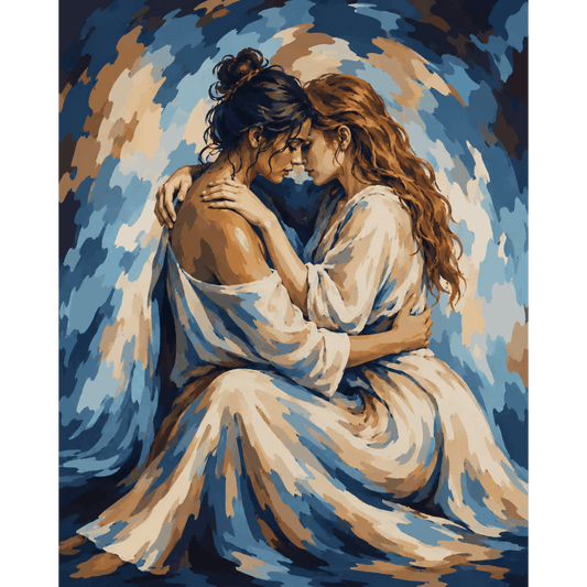 Lovers | Paint by Number- Paint by Numbers