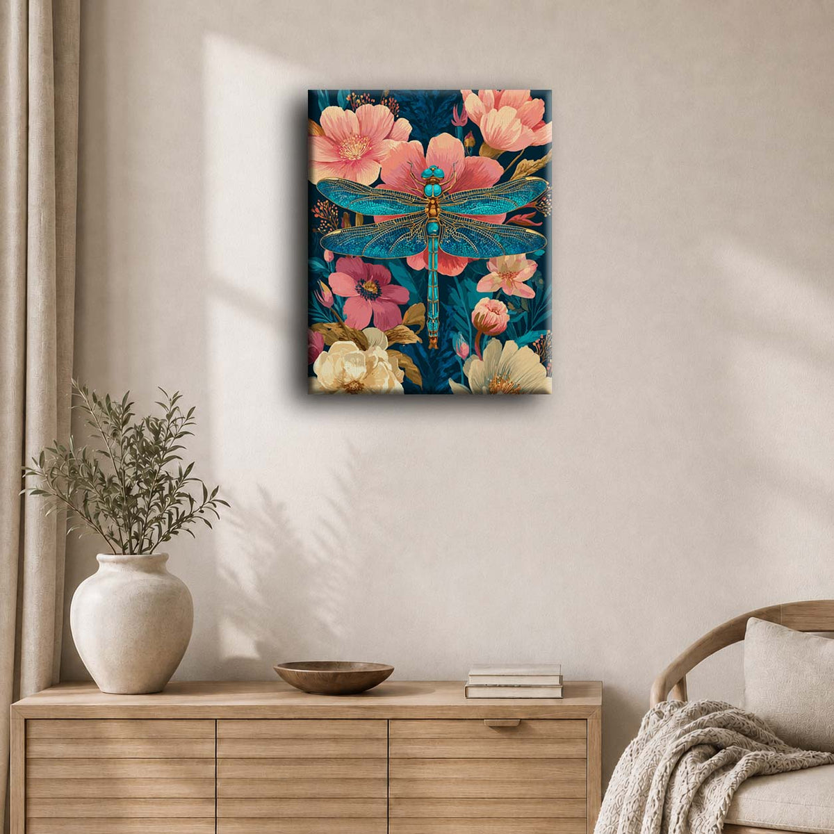 Precious Dragonfly | Paint by Number